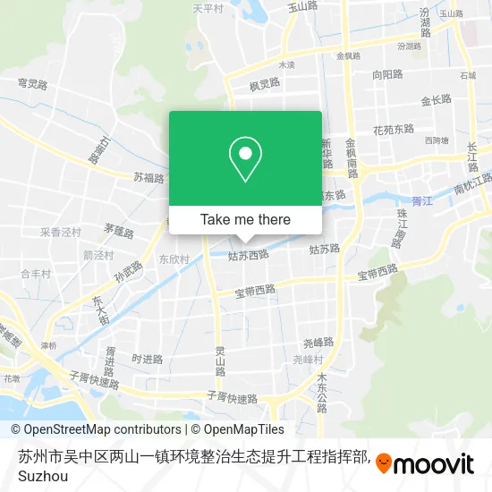 苏州市吴中区两山一镇环境整治生态提升工程指挥部 map