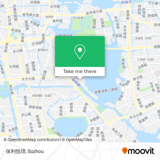 保利悦璟 map