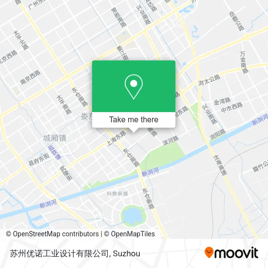 苏州优诺工业设计有限公司 map