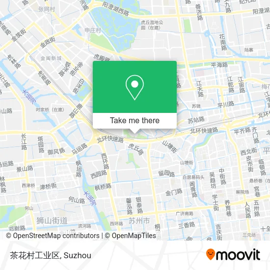 茶花村工业区 map