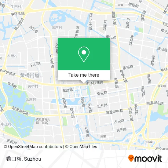 蠡口桥 map