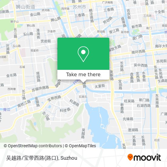 吴越路/宝带西路(路口) map