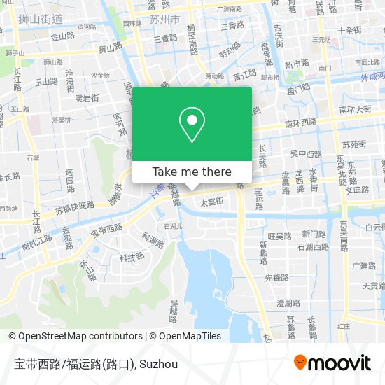 宝带西路/福运路(路口) map