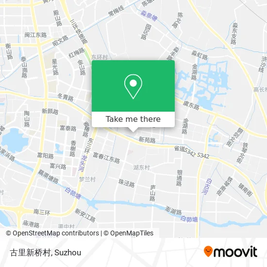 古里新桥村 map