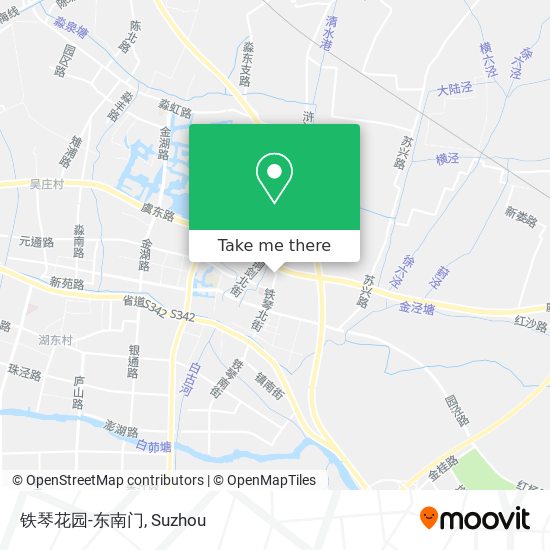 铁琴花园-东南门 map