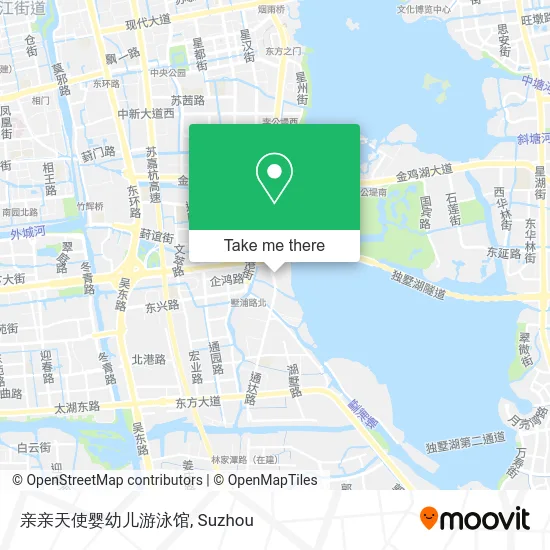 亲亲天使婴幼儿游泳馆 map