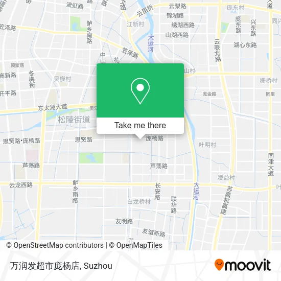 万润发超市庞杨店 map