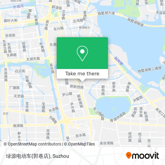 绿源电动车(郭巷店) map
