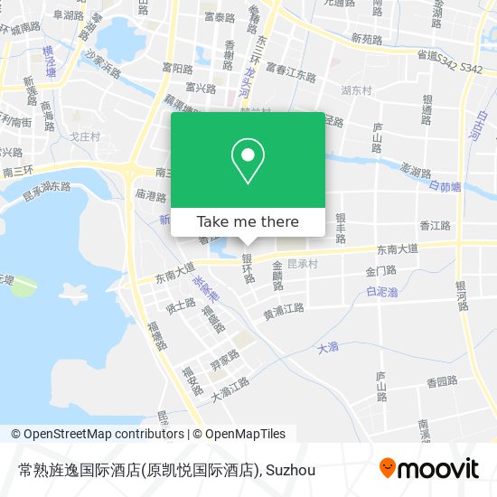 常熟旌逸国际酒店(原凯悦国际酒店) map