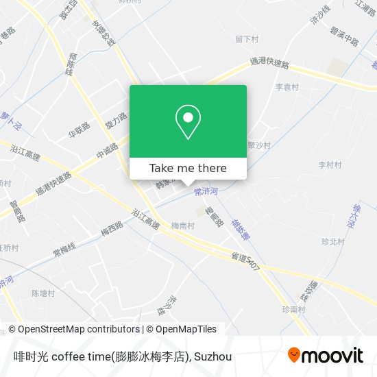 啡时光 coffee time(膨膨冰梅李店) map