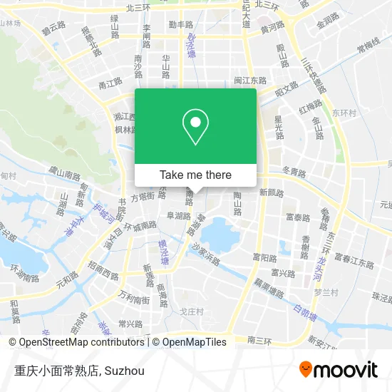 重庆小面常熟店 map
