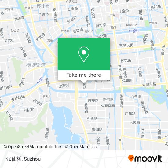 张仙桥 map
