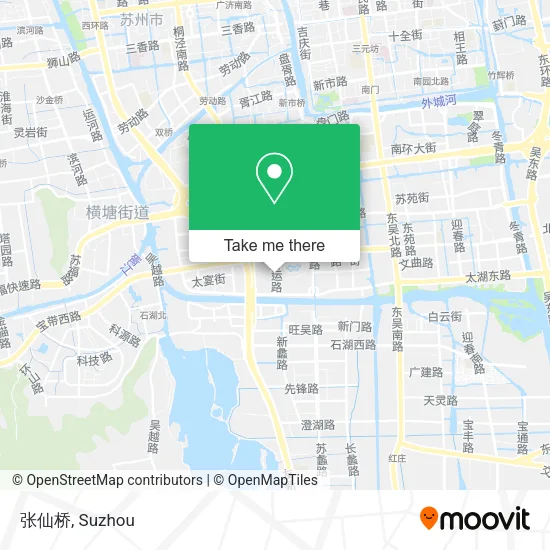 张仙桥 map