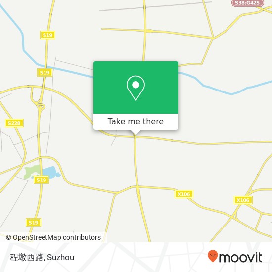 程墩西路 map