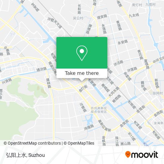 弘阳上水 map