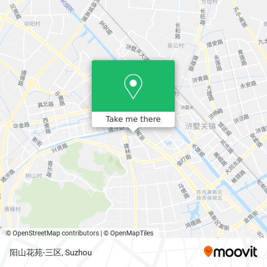 阳山花苑-三区 map