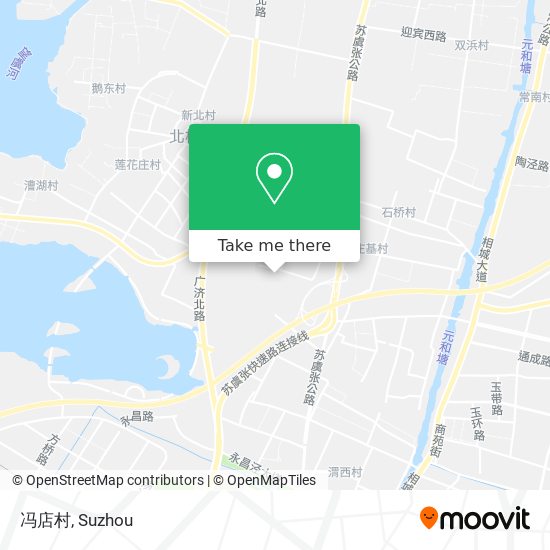 冯店村 map