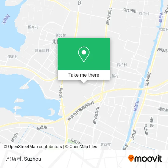 冯店村 map