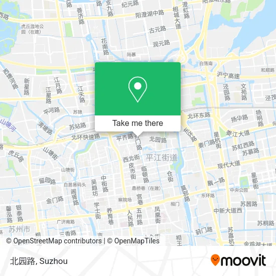 北园路 map
