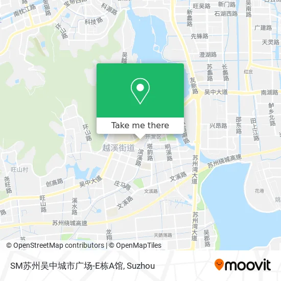 SM苏州吴中城市广场-E栋A馆 map