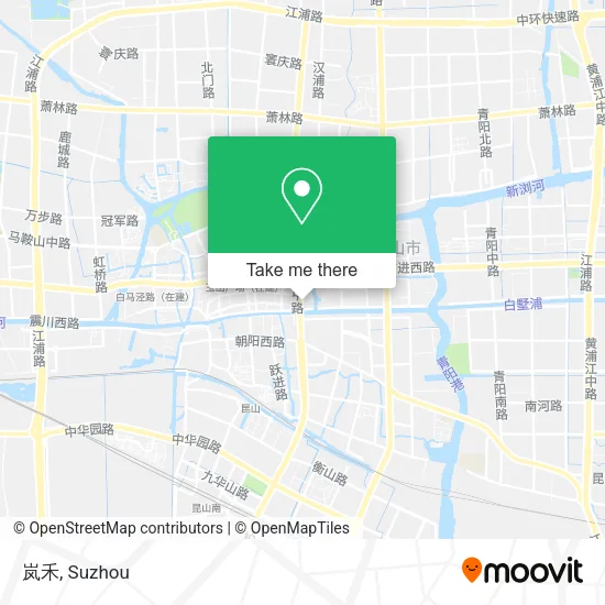 岚禾 map