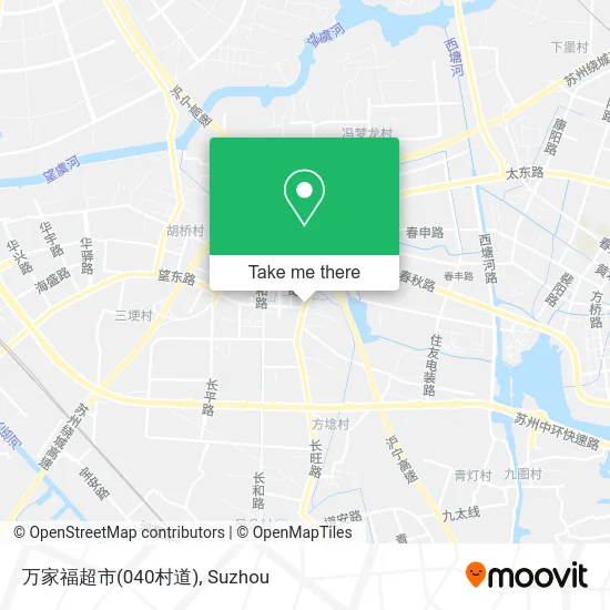 万家福超市(040村道) map