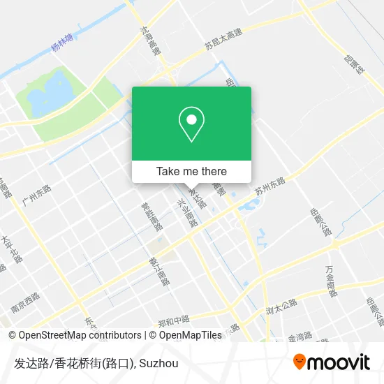 发达路/香花桥街(路口) map