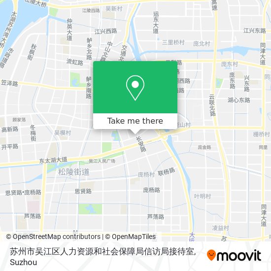苏州市吴江区人力资源和社会保障局信访局接待室 map