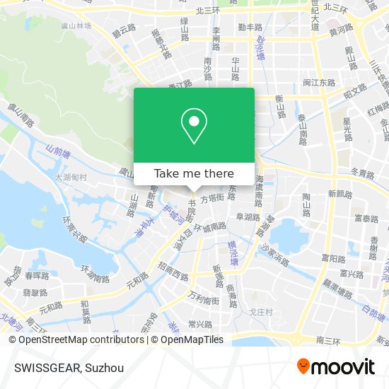 SWISSGEAR map