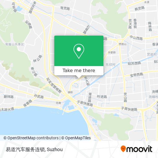 易道汽车服务连锁 map