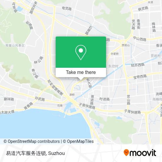 易道汽车服务连锁 map