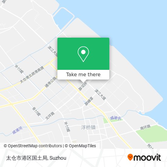 太仓市港区国土局 map