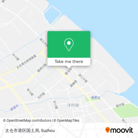 太仓市港区国土局 map