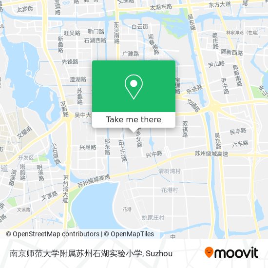 南京师范大学附属苏州石湖实验小学 map