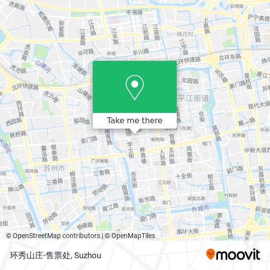 环秀山庄-售票处 map
