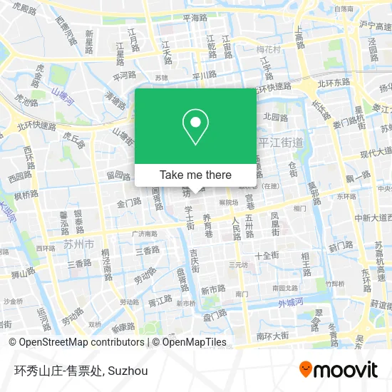 环秀山庄-售票处 map