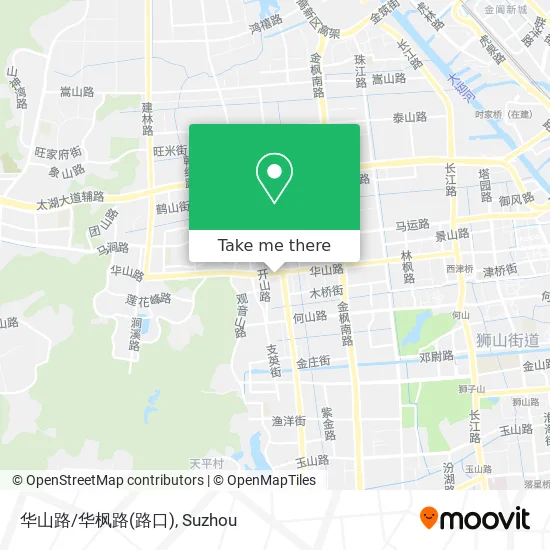 华山路/华枫路(路口) map