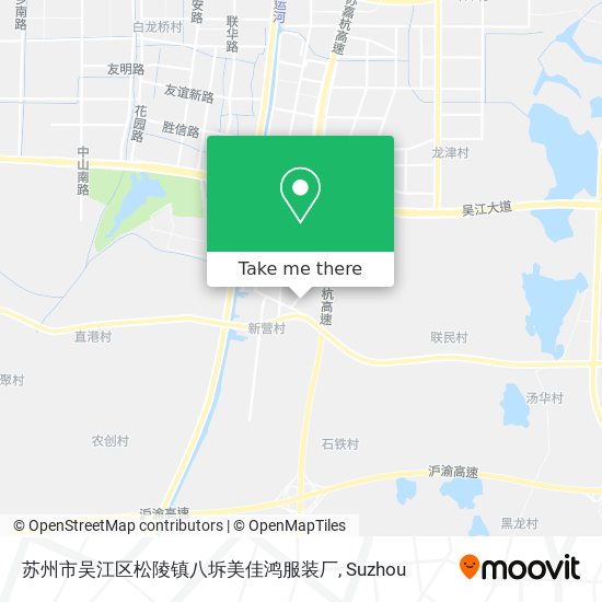 苏州市吴江区松陵镇八坼美佳鸿服装厂 map