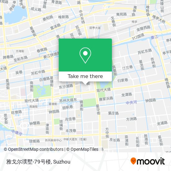 雅戈尔璞墅-79号楼 map