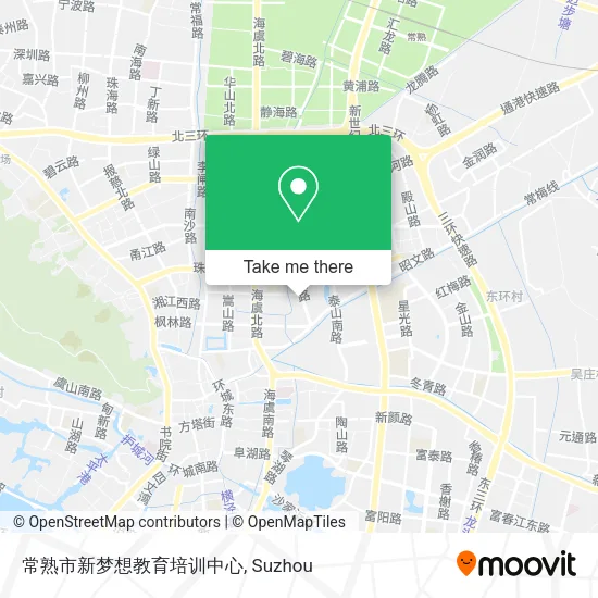 常熟市新梦想教育培训中心 map