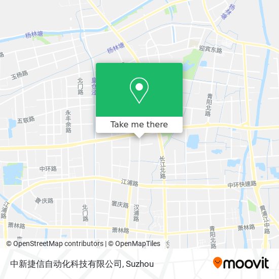 中新捷信自动化科技有限公司 map