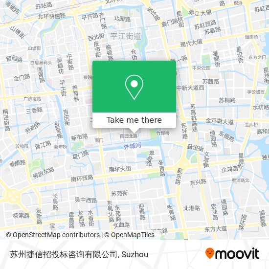 苏州捷信招投标咨询有限公司 map