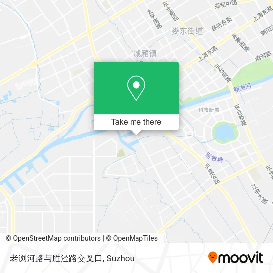 老浏河路与胜泾路交叉口 map