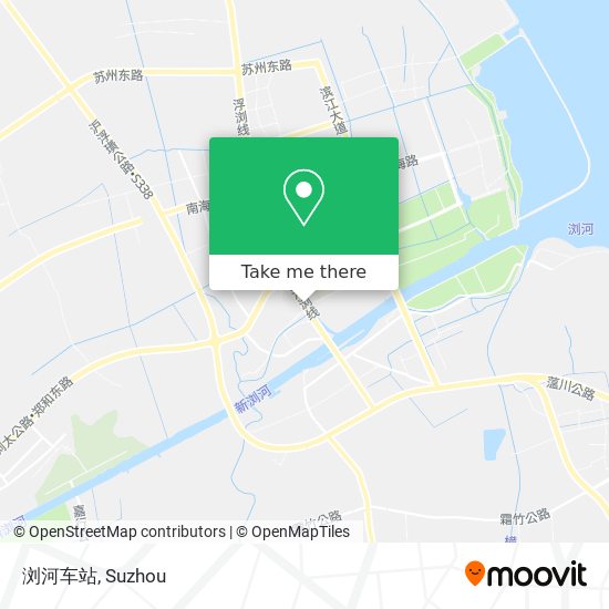 浏河车站 map