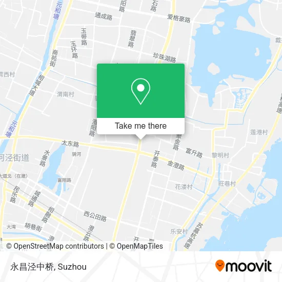 永昌泾中桥 map