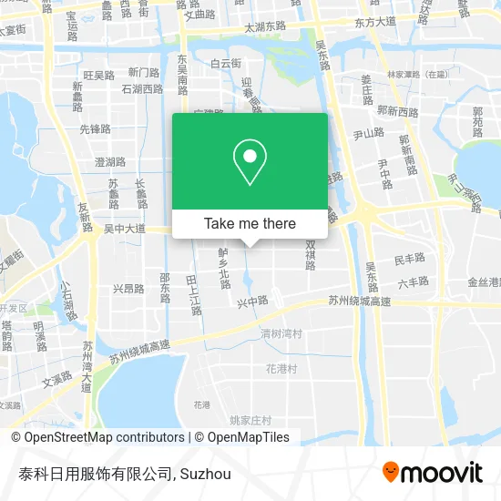 泰科日用服饰有限公司 map