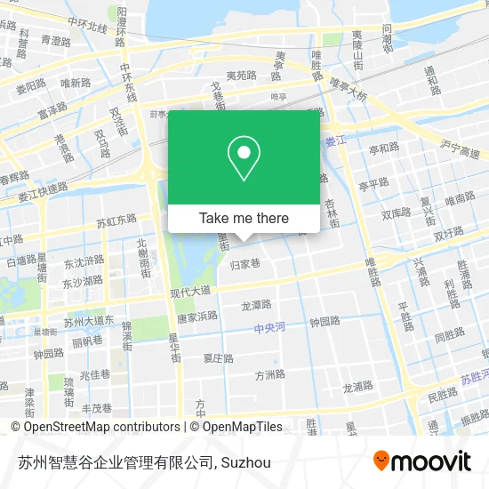 苏州智慧谷企业管理有限公司 map