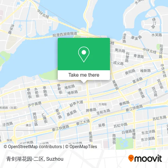 青剑湖花园-二区 map