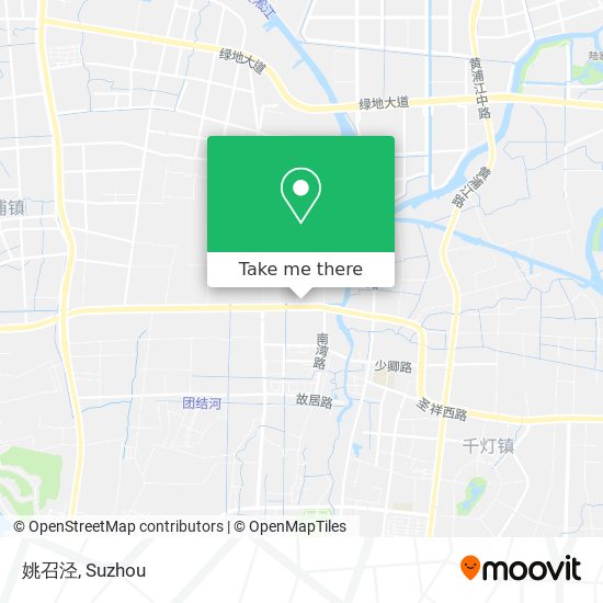 姚召泾 map