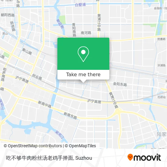 吃不够牛肉粉丝汤老鸡手擀面 map